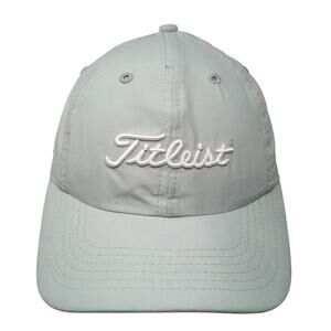 Fitleist Breast Cancer Awareness Strapback Baseball Cap Green One Size 6 Panel